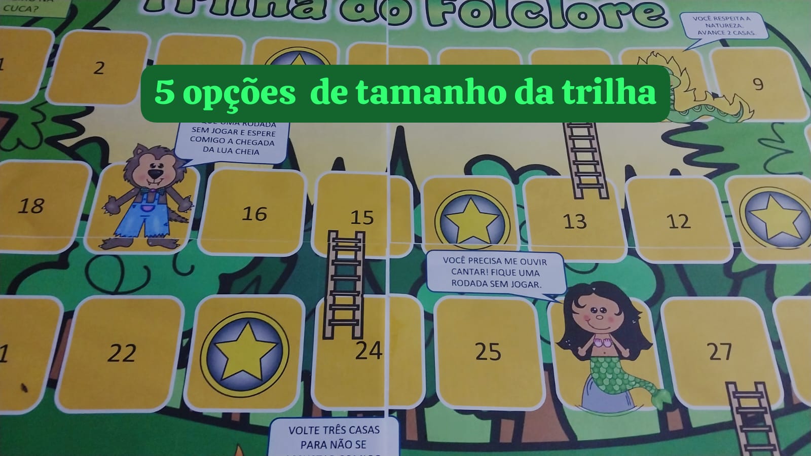 Trilha do folclore imprimir grátis - Educa Criança