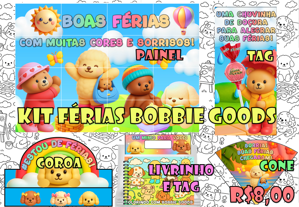 Kit Férias com Bobbie Goods