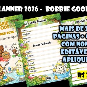 Planner 2026 - Bobbie Goods