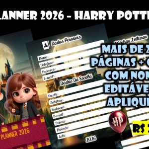 Planner 2026 - Harry Potter