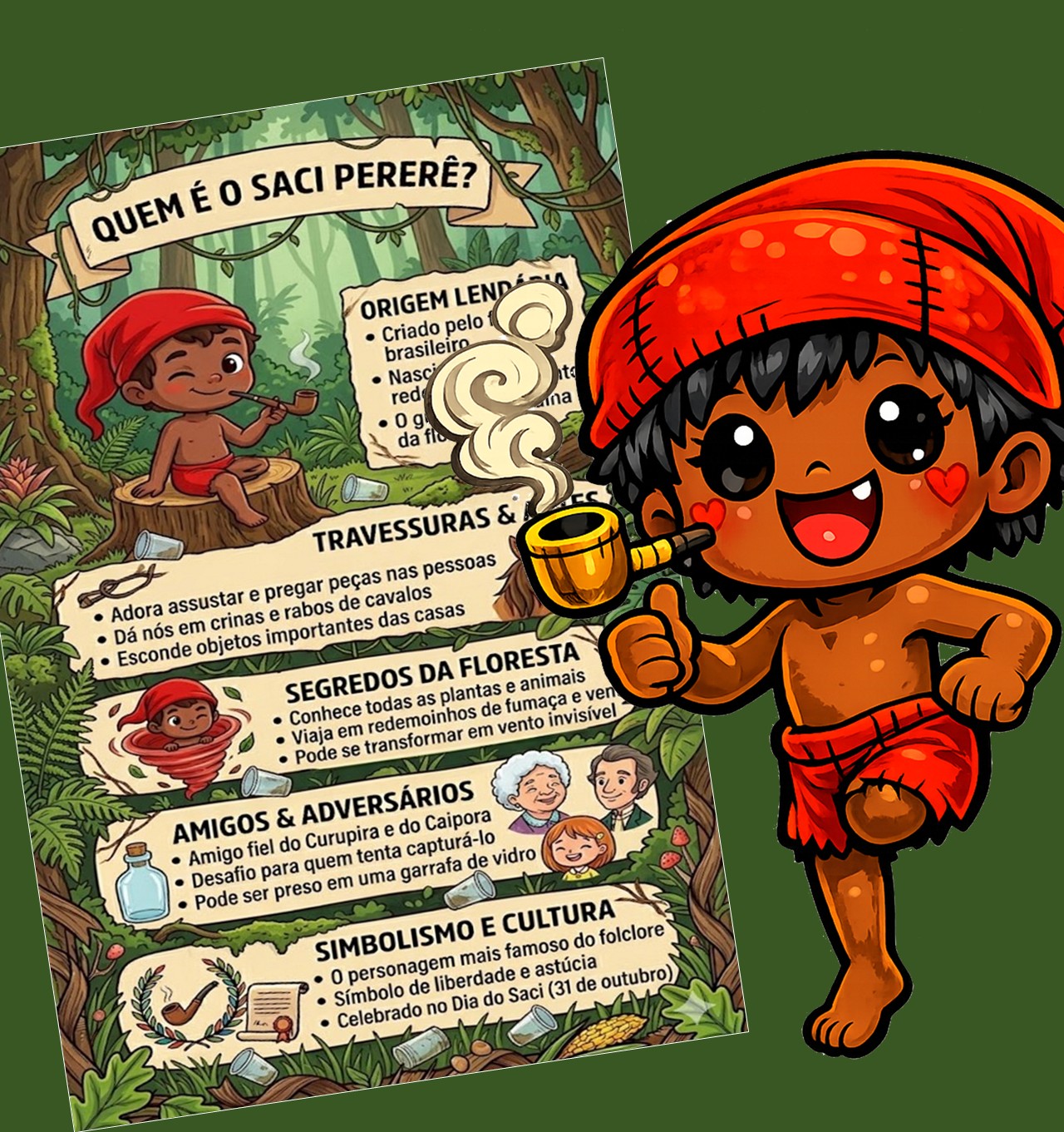 Conhecendo os Personagens do Sítio do Picapau Amarelo - Kit de Infográficos - Imagem 2