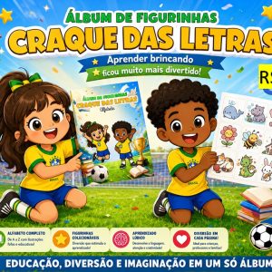 Álbum Craque das Letras — Alfabeto