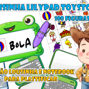 🚀 LOUSINHA LILYPAD TOY STORY – 100 FIGURAS 🤠💚