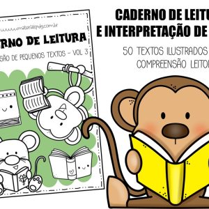 Caderno de Leitura e Interpretação de Pequenos Textos - Volume 3