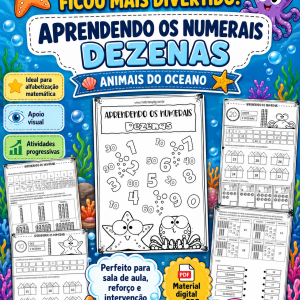 APOSTILA- APRENDENDO OS NUMERAIS - DEZENAS