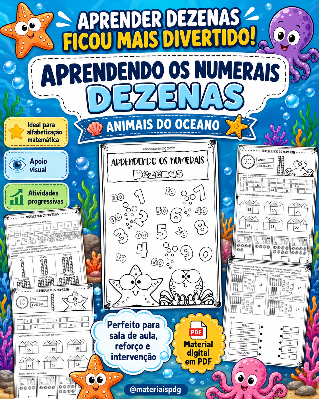 APOSTILA- APRENDENDO OS NUMERAIS – DEZENAS