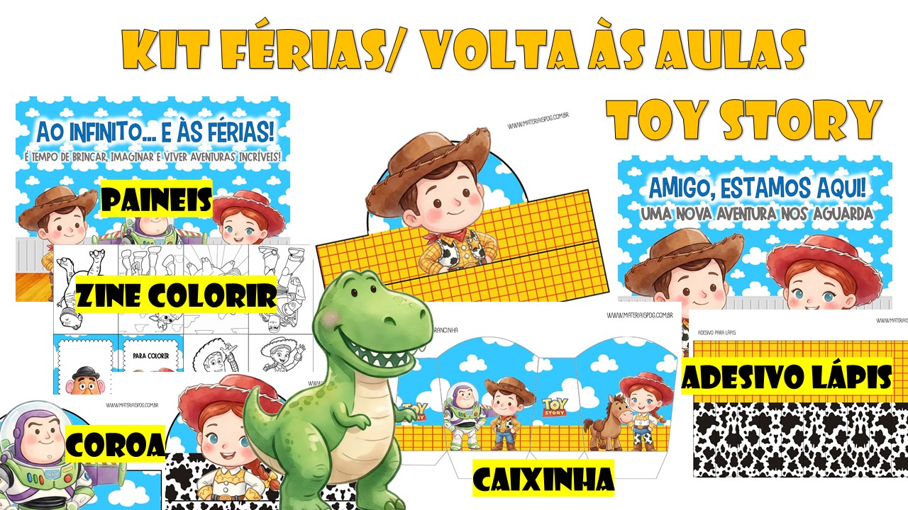 Kit Férias/ Volta às Aulas – Toy Story