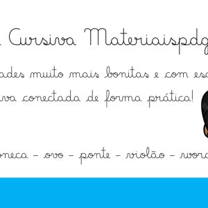 FONTE CURSIVA MATERIAISPDG *ATUALIZADA*