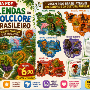 50 LENDAS DO FOLCLORE BRASILEIRO