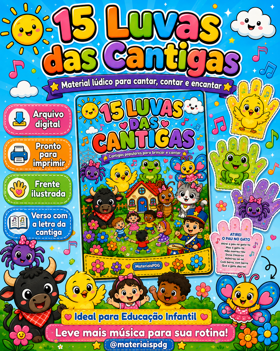 LUVAS DAS CANTIGAS FOLCLÓRICAS