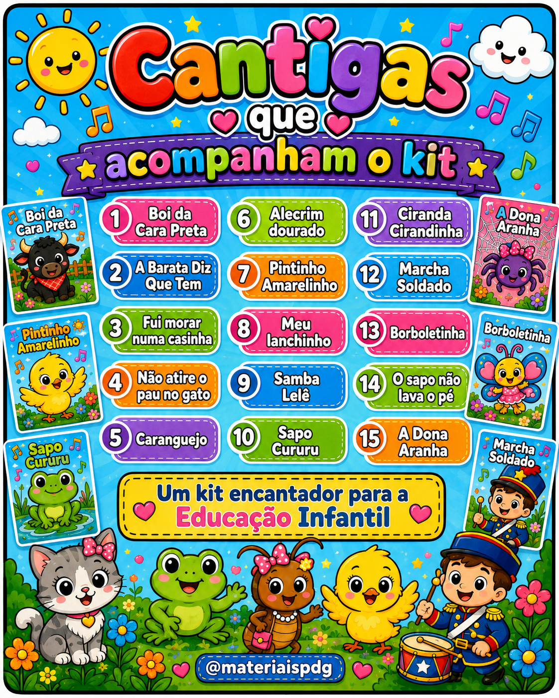 LUVAS DAS CANTIGAS FOLCLÓRICAS - Imagem 2