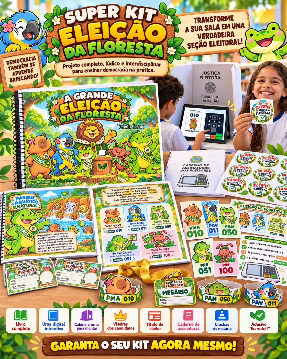 Super Kit Eleição da Floresta