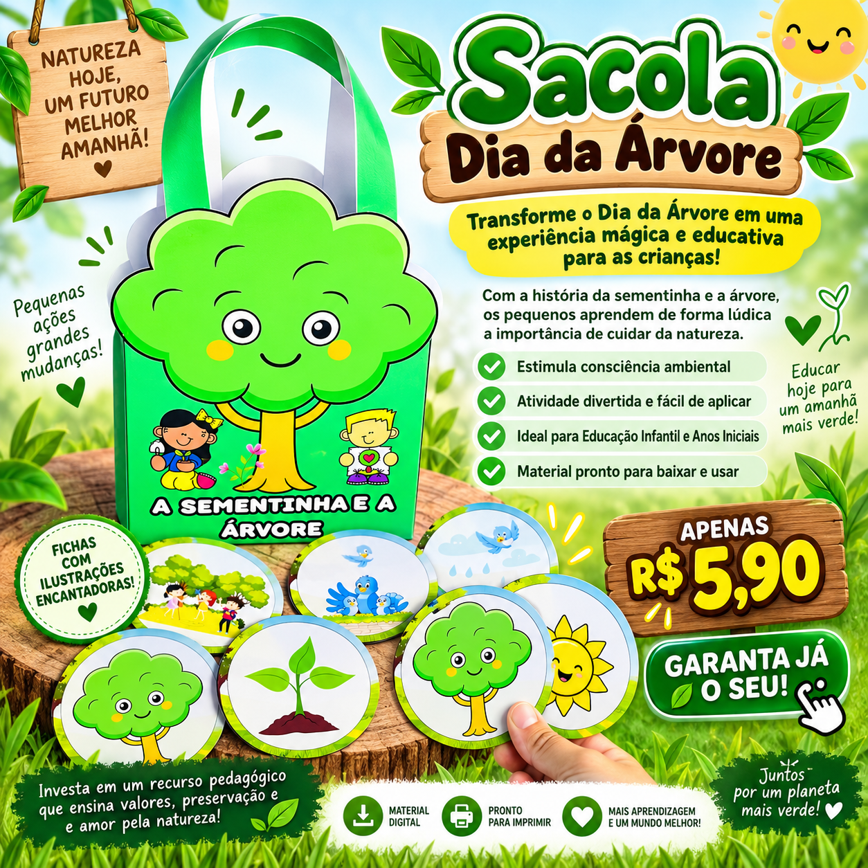 SACOLA DIA DA ÁRVORE