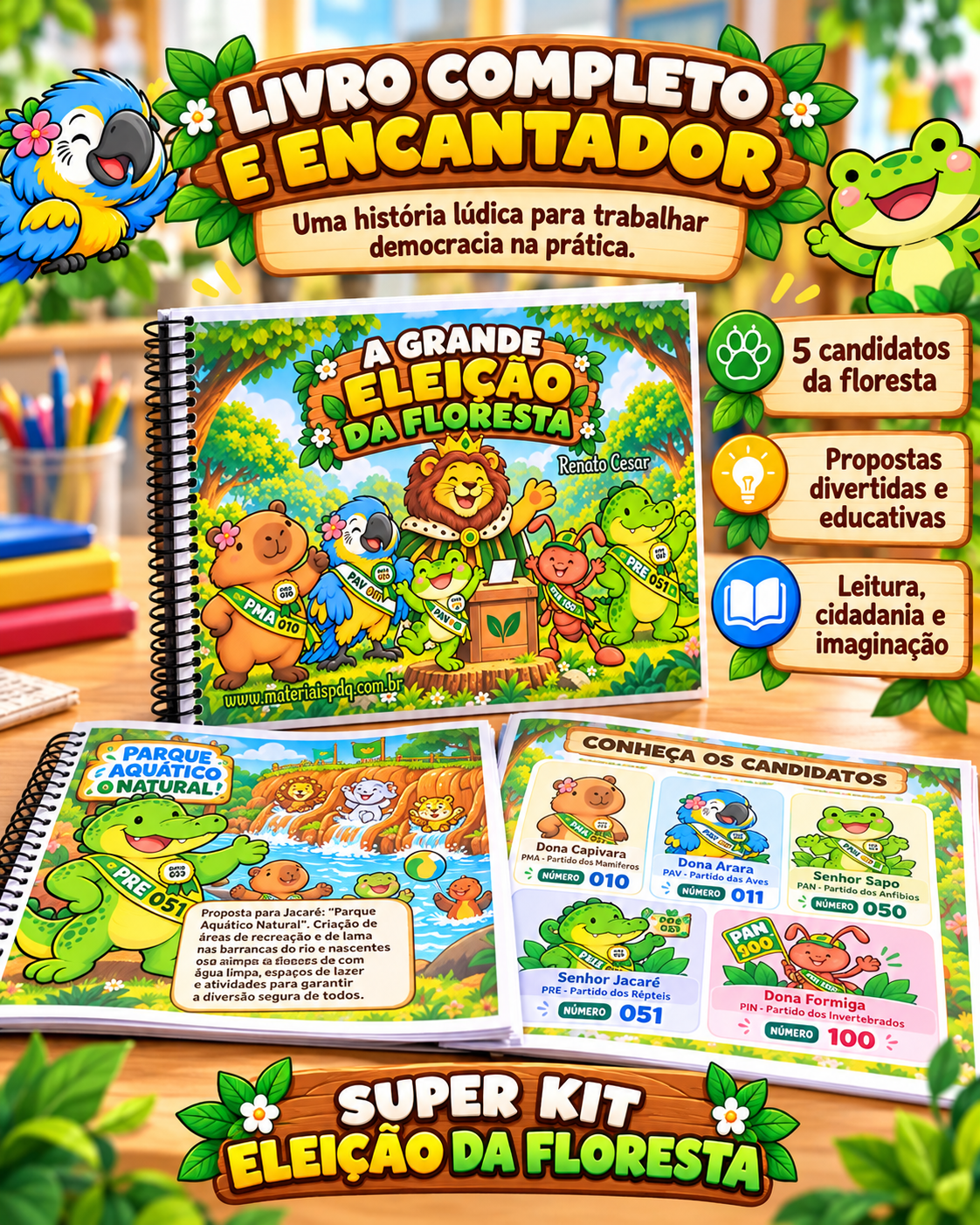 Super Kit Eleição da Floresta - Imagem 3