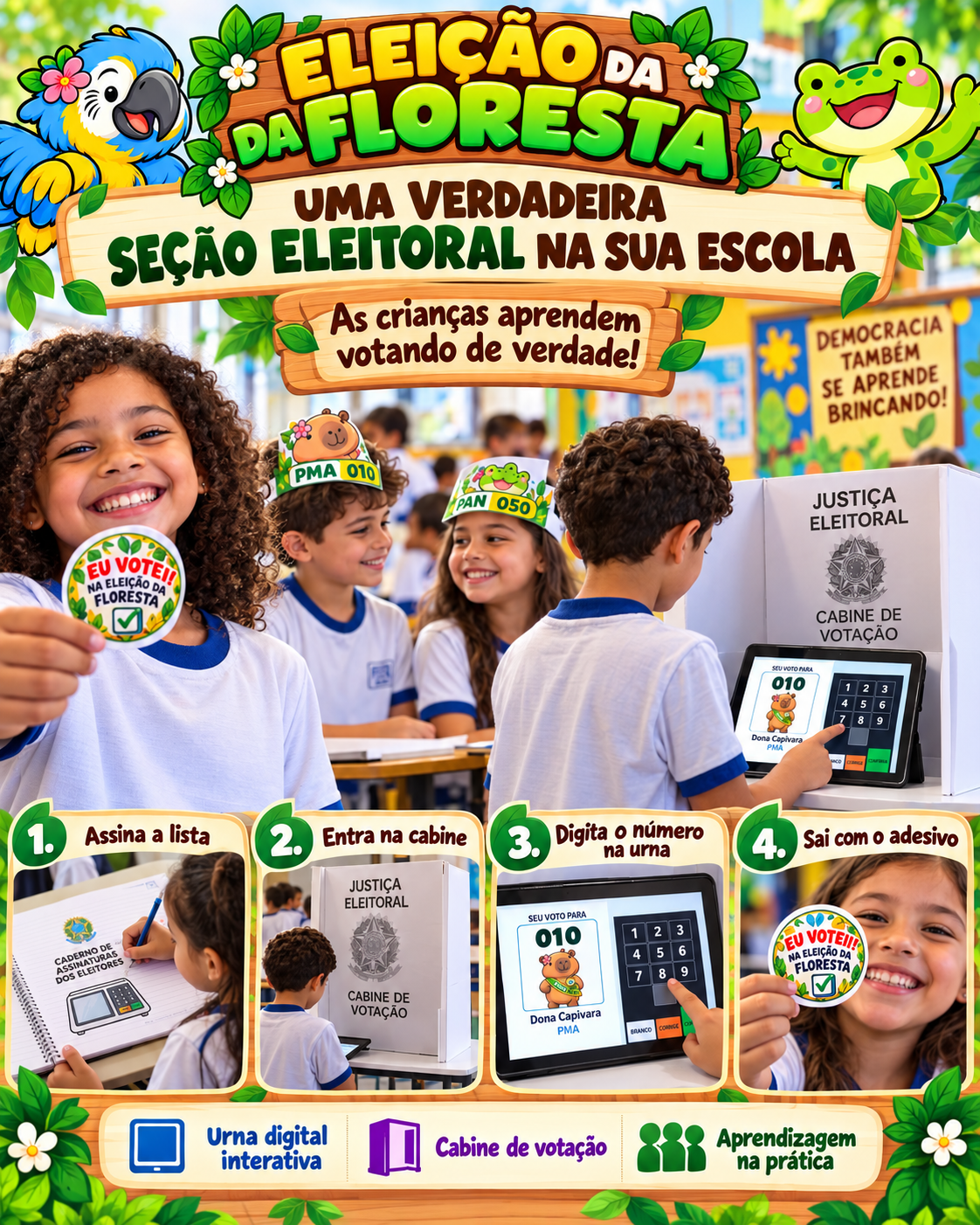 Super Kit Eleição da Floresta - Imagem 4