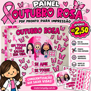 PAINEL OUTUBRO ROSA